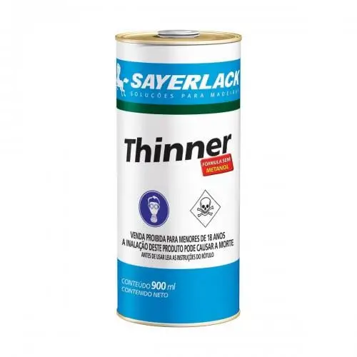 thinner preço Rio Verde comprar thinner 900ml diferença entre thinner e aguarrás diluente para tinta esmalte removedor de tinta Rio Verde loja de tintas e solventes em Rio Verde thinner para limpeza de pincel thinner para diluir verniz