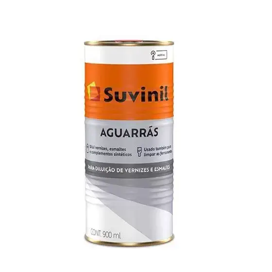 aguarrás Rio Verde preço lata de aguarrás 900ml diluente para esmalte sintético como diluir verniz para madeira diferença entre thinner e aguarrás limpar pincel de tinta esmalte loja de tintas em Rio Verde GO solvente para tinta a óleo