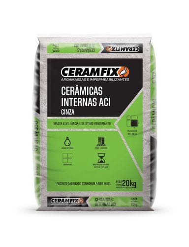 Argamassa Ac-1 20kg Ceramfix rio verde material de construção