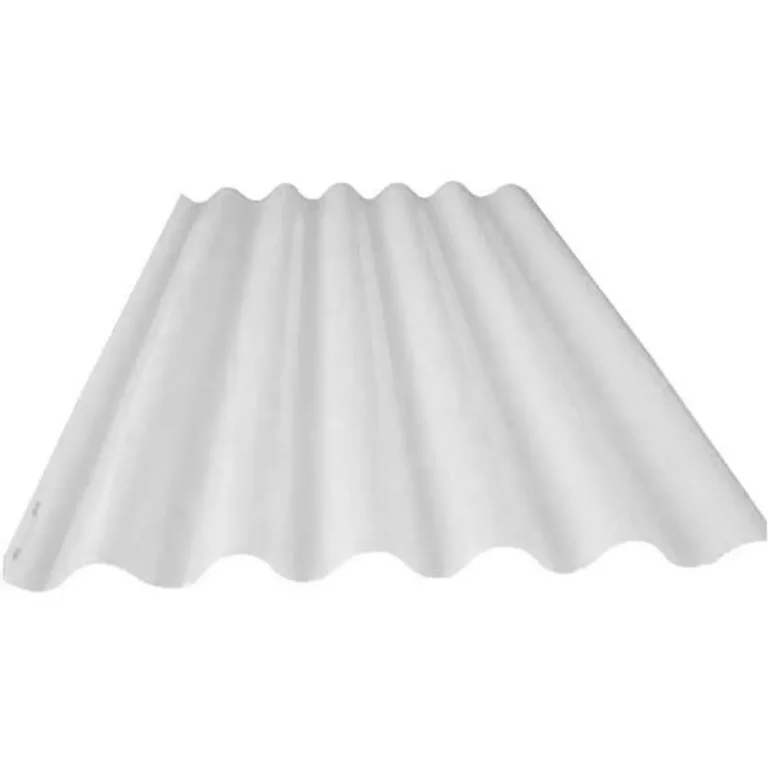 Telha Ibrap PP 75 Ondulada Translúcida 2,44 x 0,5 M 0,8 mm rio verde material de construção