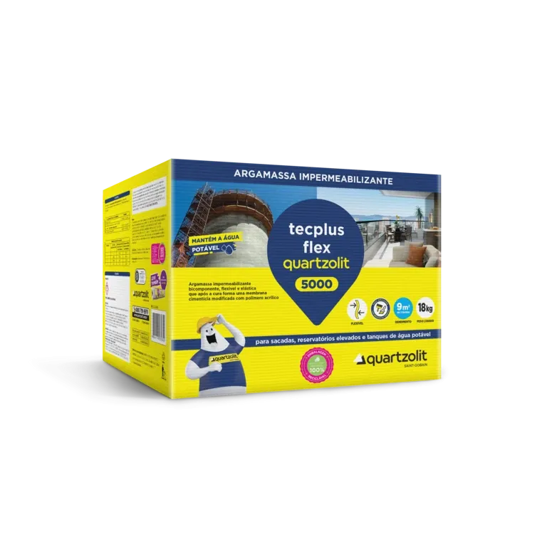 impermeabilizante tecplus flex 5000 quartzolit rio verde material de construção