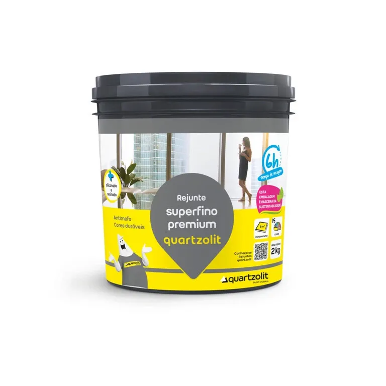 rejunte superfino premium quartzolit rejunte rio verde material de construção