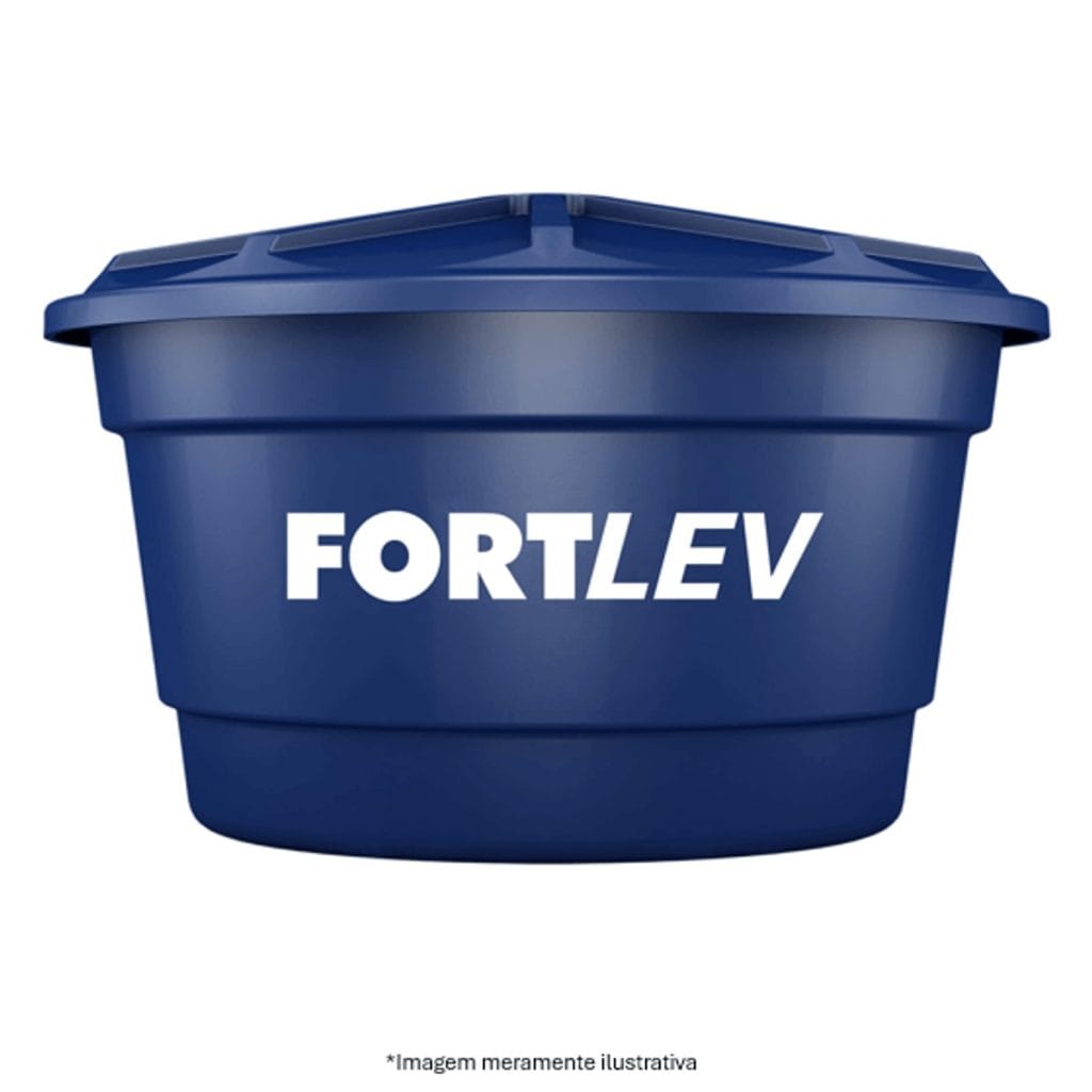 Caixa d'Água Fortlev Polietileno Com Tampa 100 L Caixa d'Água rio verde material de construção