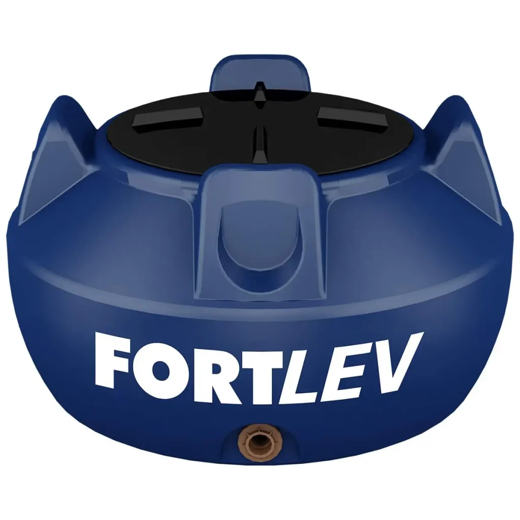 Tanque Fortlev Polietileno Com Tampa 500 L 500 litros rio verde material de construção