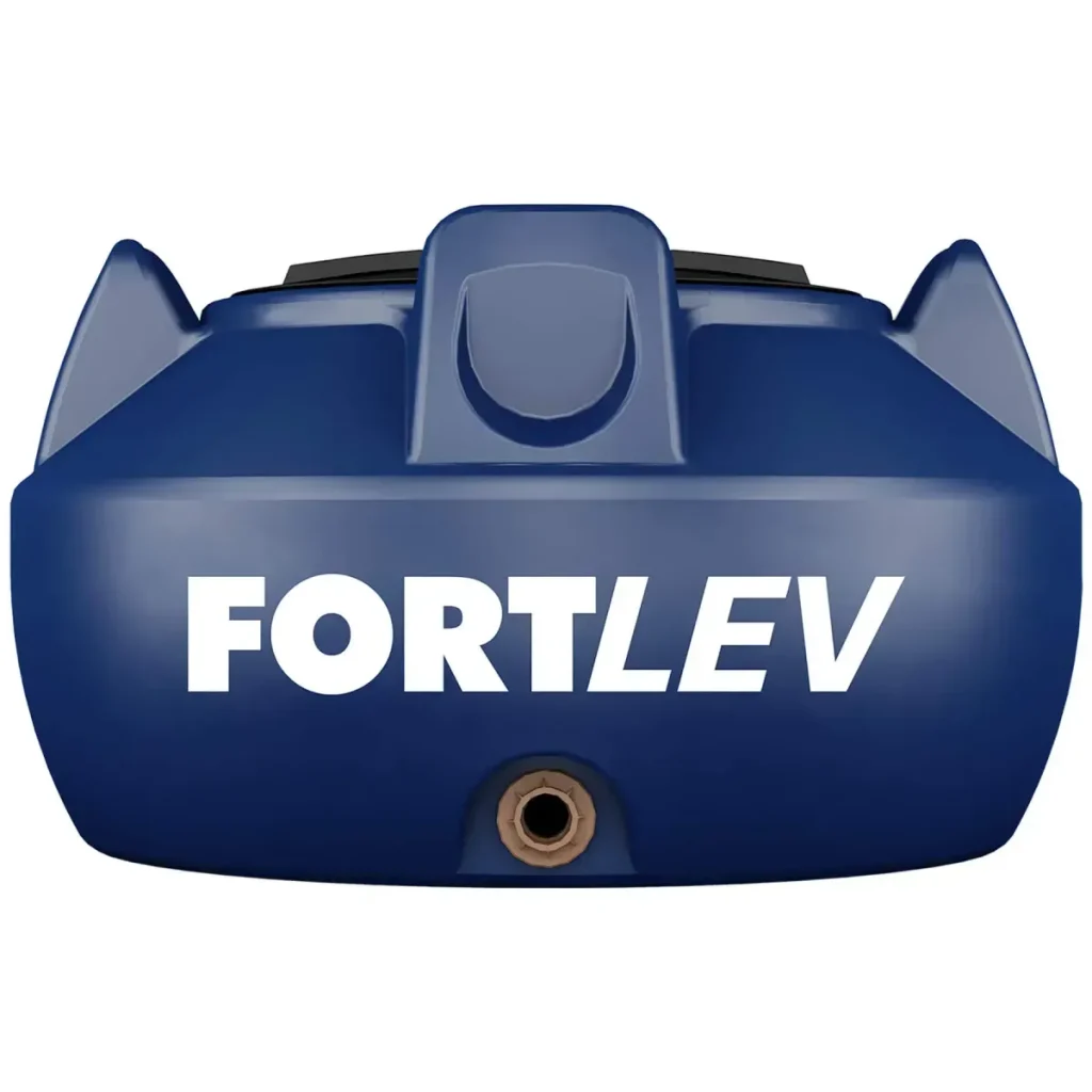 Tanque Fortlev Polietileno Com Tampa 1000 L rio verde material de construçao