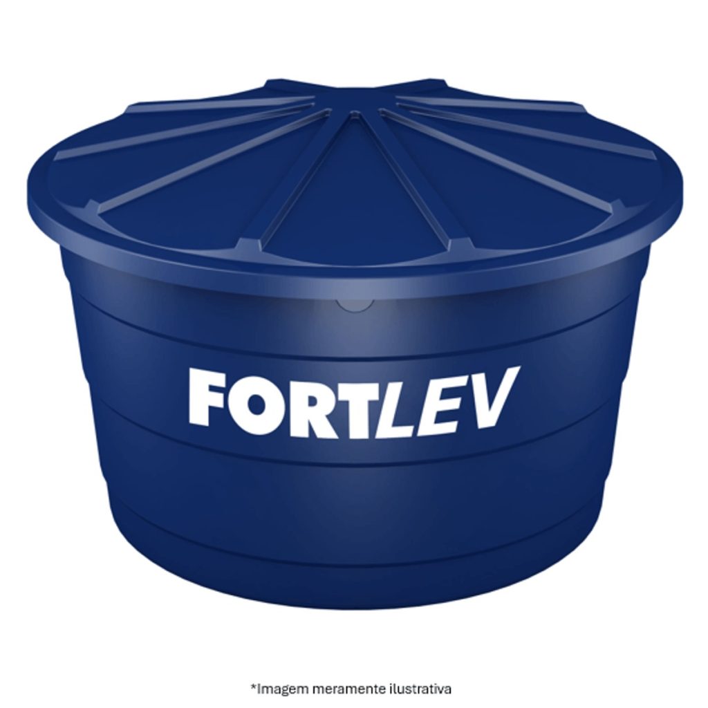 Caixa d'Água Fortlev Polietileno Com Tampa 3000 L Caixa d'Água rio verde material de construçao